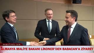 Almanya Federal Maliye Bakanı Lindner’den DEVA Partisi Genel Başkanı Ali Babacan’a ziyaret