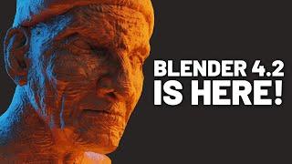 Blender 4.2 Features in LESS THAN FIVE MINUTES!