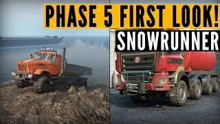 SnowRunner Phase 5: Build & Dispatch new UPDATE maps & new TRUCKS