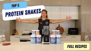 TOP 5 PROTEIN SHAKES (FULL RECIPES)