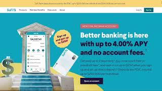 SoFi Interest Rate APY Increase & Decrease - Savings & Checking Account - Referral Bonus & Promos