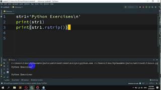 How to Remove a newline in Python