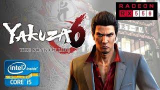 Yakuza 6 Gameplay on i5 3570 and RX 550 4gb (High Setting)