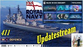 DEFENCE Feldzug-UPDATEStream️World of Warships Legends  PS5|#411 (2K-60fps)|️