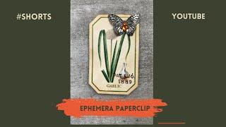 How to Use Ephemera in Scrapbooks & Journals #shorts