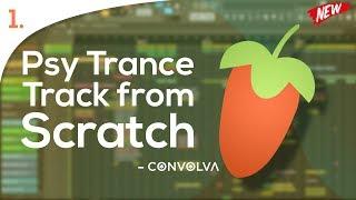 Psy Trance Full Track from scratch in FL Studio - [Video 1]