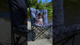 KingCamp Oversized Camp Chair KC2224 #outdoorfurniture #camping #broadout