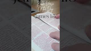 James 1:5 - Seeking Divine Wisdom: King James Daily Bible Verse for Enlightened Living