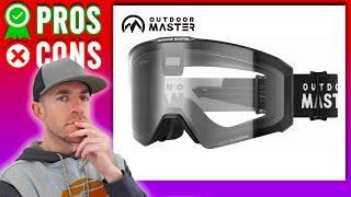 Outdoor Master E-QuickHue Ski and Snowboard Goggle Review