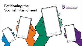 Petitioning the Scottish Parliament