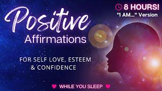 Positive Affirmations for Women  Self love & Confidence "I Am" Sleep meditation