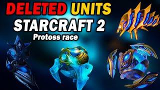 PROTOSS DELETED UNITS from StarCraft 2 - from Reaver to Soul Hunter