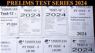 Vision IAS Best Test Series for upsc prelims 2024 | UPSC Prelims test series PT 2024 | #volsbook