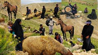 Nomadic Life: Nomadic Adventure in Iran’s Zagros Mountains: Herding and Baking Nomadic Bread