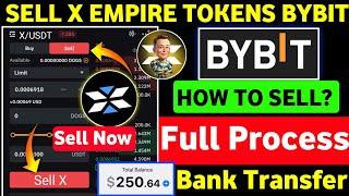 How to Sell $X on Bybit | How to sell x Empire tokens on Bybit | x Empire exchange Bybit sell