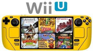 10 Wii U Games Tested on Cemu | Wii U Emulation Steam Deck | SteamOS