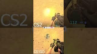 Negev | CS:GO vs CS2 #shorts