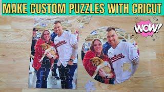 Make custom puzzles with your Cricut using print then cut