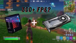 Fortnite FPS Test / Intel i7-8700k + GTX 1080 ti / Chapter 5 Season 3 / New Update FPS Test