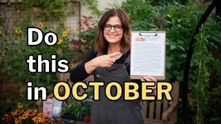 OCTOBER GARDEN CHECKLIST: Top Tasks You Need to Do Now!