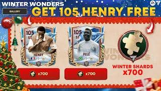 HOW TO GET FREE 105 OVR THIERRY HENRY IN FC MOBILE 25 |  WINTER WONDER FC MOBILE!