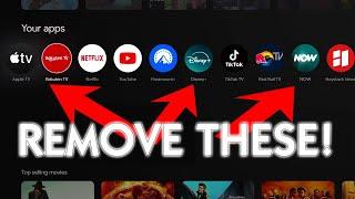 How to Easily Debloat System Apps on Your Google TV / Android TV | ADB TV app