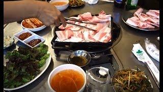 종로 45년 오직 냉동삼겹살(냉삼)! 한도삼겹살 Samgyeopsal(Grilled Pork Belly) & fried rice / Korean food [Yummy]