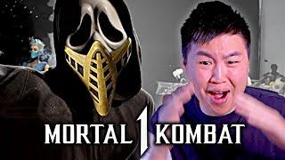 MORTAL KOMBAT 1 - NEW GHOSTFACE TEASER TRAILER!! [REACTION]