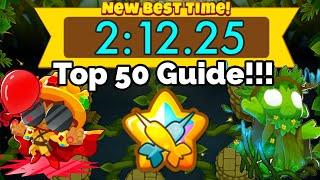 Btd6 Race #303 “Fast Platforms” in 2:12.25 Top 50 Guide!!!