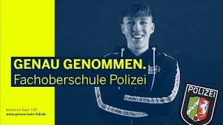 GENAU GENOMMEN - Fachoberschule Polizei