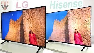 LG UT80 vs Hisense E7N Smart TV