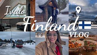 Our family trip to Ivalo |Finland vlog | Staying in igloo | Experiencing snow