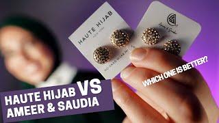 HONEST REVIEW: Pave Crystal Magnets Haute Hijab VS Ameer & Saudia