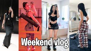 Weekend Vlog⎹ Pilates, Cleaning, Self Care, Dinner, etc.