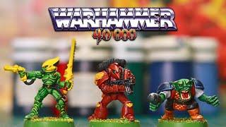 Painting Warhammer like it's 1989