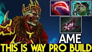 AME [Wraith King] This is Way Pro Carry Build Insane Crit Damage Dota 2