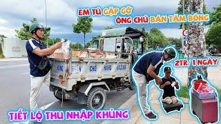 TRẠM GẠO KHÔNG ĐỒNG .. EM TÚ HỖ TRỢ ÔNG CHÚ BÁN TĂM BÔNG VÀ ĐƯỢC TIẾT LỘ THU NHẬP KHỦNG.