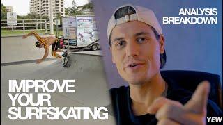 IMPROVE YOUR SURFSKATING | SURFSKATE ANALYSIS BREAKDOWN vol. 1 | SMOOTHSTAR SURFSKATES