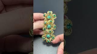 #shorts 6.11.2024 Авторская брошь! Modern Czech handmade brooch. Bohemian style.