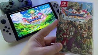 DRAGON QUEST XI S: Echoes of an Elusive Age - REVIEW | Switch OLED handheld gameplay