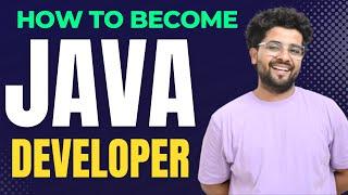 How to Become Java Developer | RoadMap For Java Developer | Tarun Khandagare