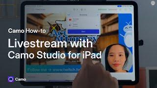 Stream from a Gaming Console with Camo Studio for iPad