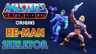 Обзор на MASTERS OF THE UNIVERSE ORIGINS - He-Man/Skeletor (Wave 5)