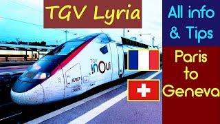 TGV Lyria | Paris to Geneva | Standard Premiere | Euroduplex