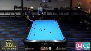 Double Kiss Pool Hall Pattaya Friday 10  Ball (9/8/2024)