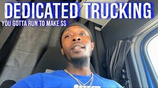 Dedicated Trucking Running Two Loads A Day| 400+ Miles A Day!!