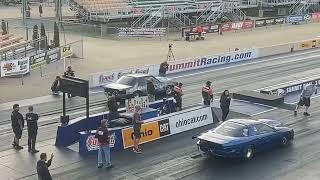 near crash at summit raceway in Norwalk Ohio