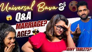 Bava కి నాకు marriage ? Q / A with Bava