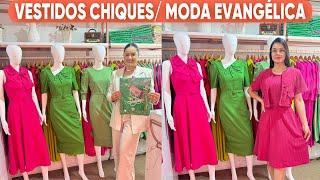 VESTIDOS SOFISTICADOS / MODA EVANGÉLICA CHIQUE.