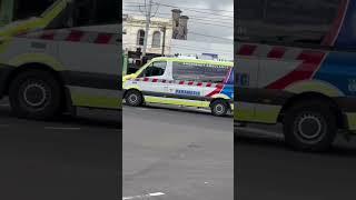 Ambulance Victoria responding code 1 #response #ambulance #fypシ